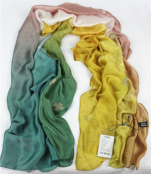 Chanel Silk Scarf-037