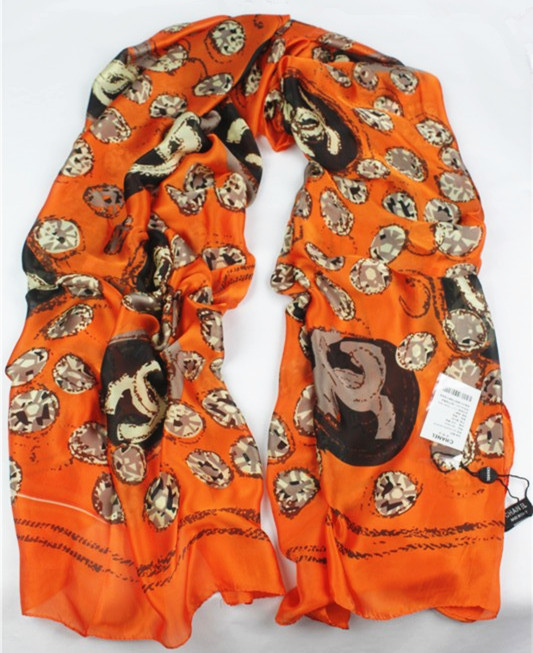 Chanel Silk Scarf-040