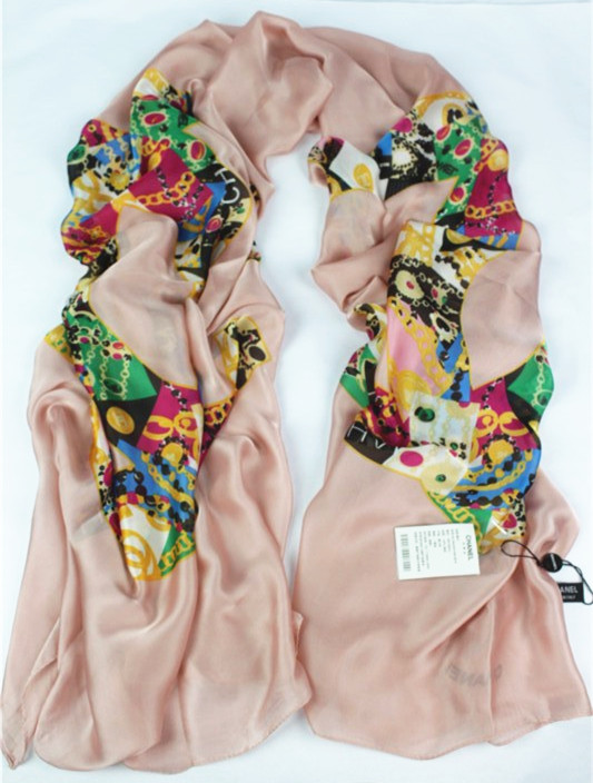 Chanel Silk Scarf-044
