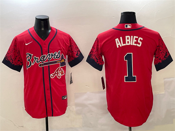 Atlanta Braves Majestic Jerseys-0369