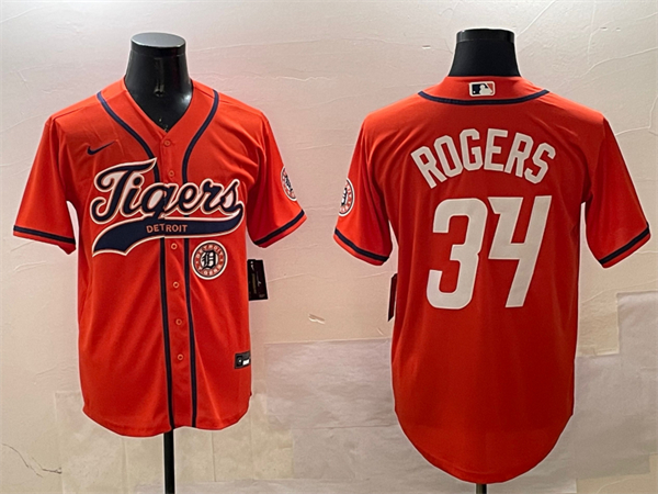Detroit Tigers Majestic Jerseys-0451
