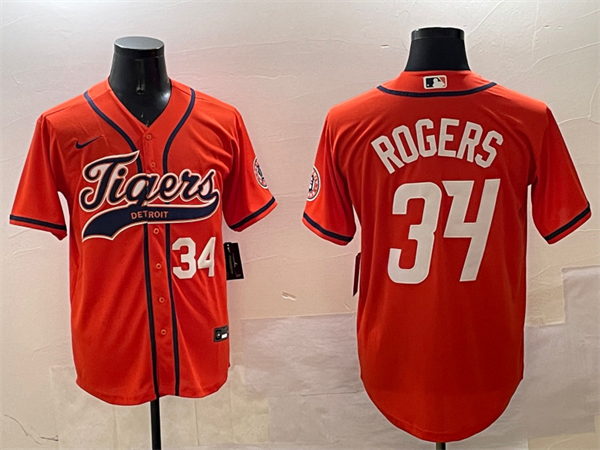 Detroit Tigers Majestic Jerseys-0453