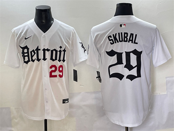 Detroit Tigers Majestic Jerseys-0574