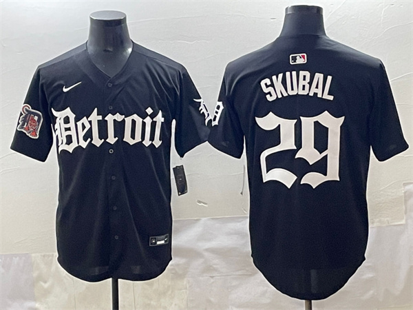 Detroit Tigers Majestic Jerseys-0812