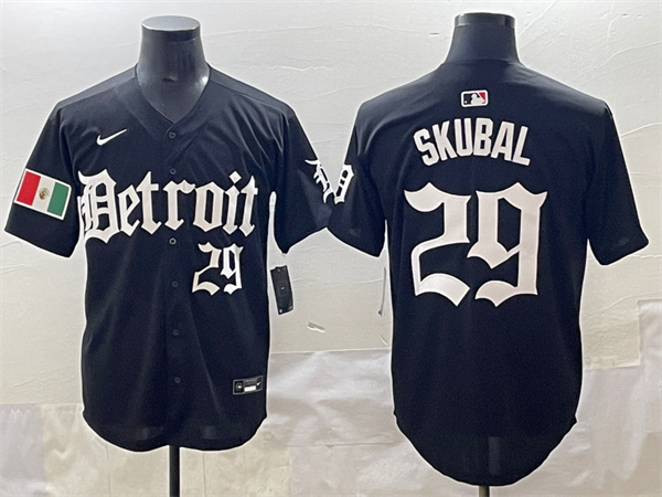 Detroit Tigers Majestic Jerseys-0818