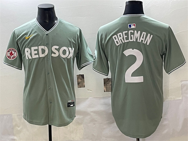 Boston Red Sox Majestic Jerseys-0346