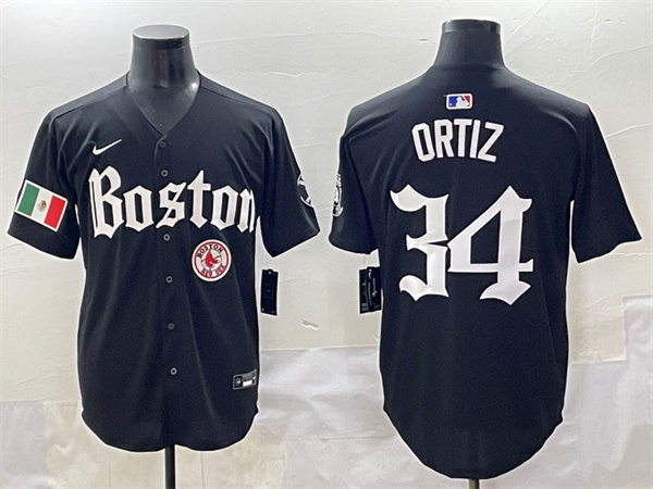 Boston Red Sox Majestic Jerseys-0640