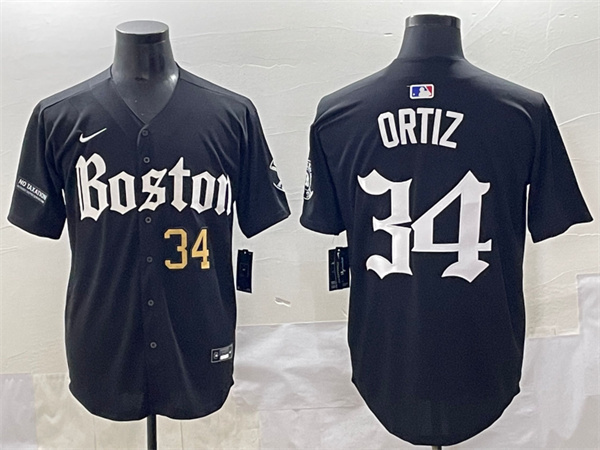 Boston Red Sox Majestic Jerseys-0658