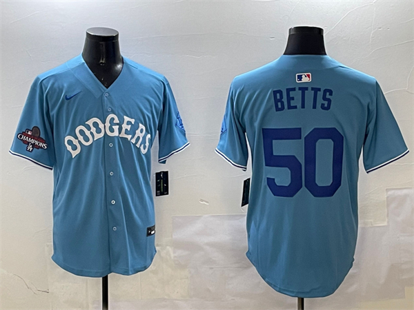 Los Angeles Dodgers Majestic Jerseys(2)-0038