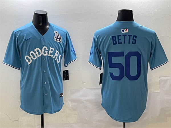 Los Angeles Dodgers Majestic Jerseys(2)-0043