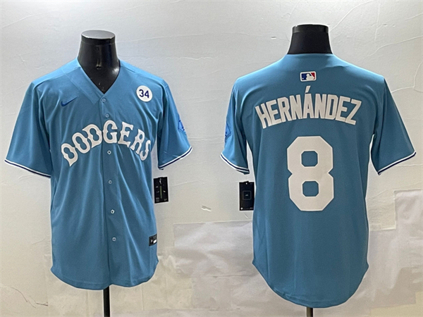 Los Angeles Dodgers Majestic Jerseys(2)-0079