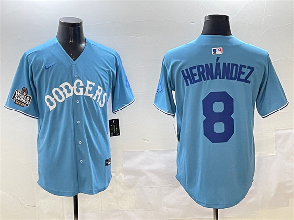 Los Angeles Dodgers Majestic Jerseys(2)-0086