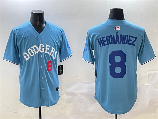 Los Angeles Dodgers Majestic Jerseys(2)-0093