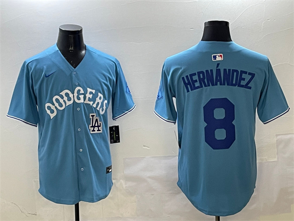 Los Angeles Dodgers Majestic Jerseys(2)-0096