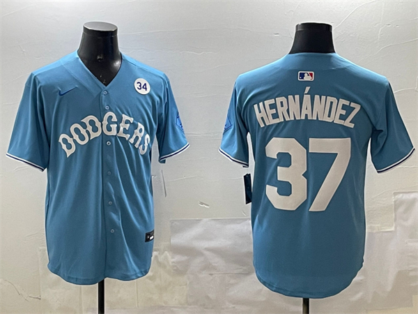 Los Angeles Dodgers Majestic Jerseys(2)-0156