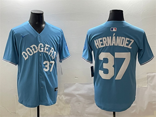 Los Angeles Dodgers Majestic Jerseys(2)-0158