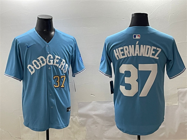 Los Angeles Dodgers Majestic Jerseys(2)-0159