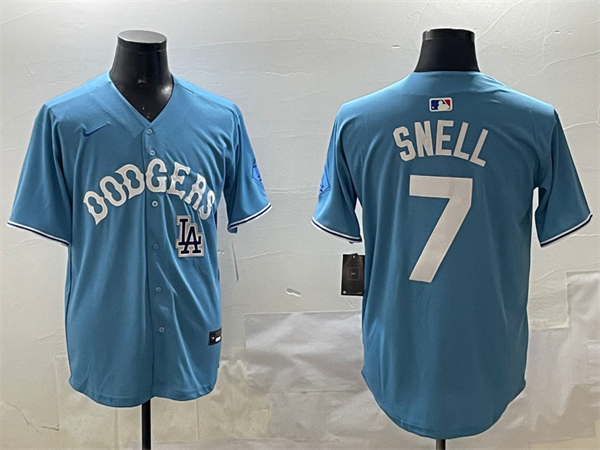 Los Angeles Dodgers Majestic Jerseys(2)-0173