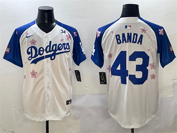 Los Angeles Dodgers Majestic Jerseys(2)-1990