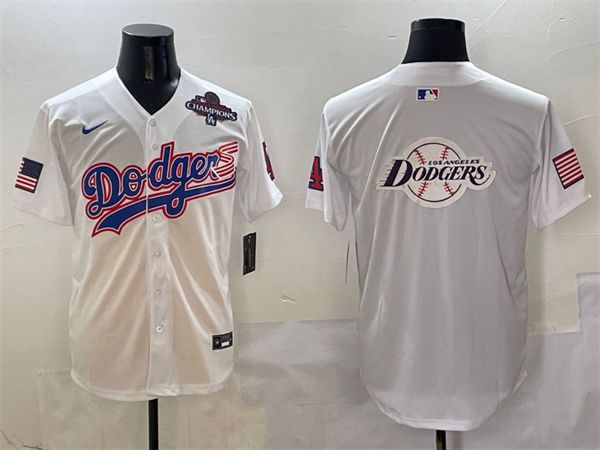Los Angeles Dodgers Majestic Jerseys(3)-0072