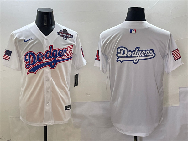 Los Angeles Dodgers Majestic Jerseys(3)-0084
