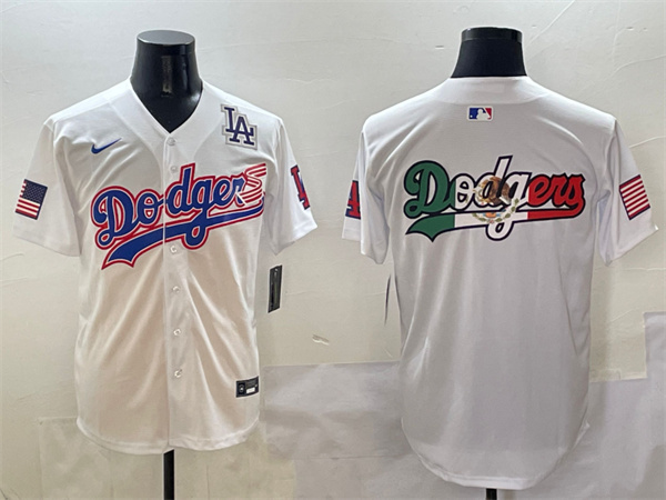 Los Angeles Dodgers Majestic Jerseys(3)-0087