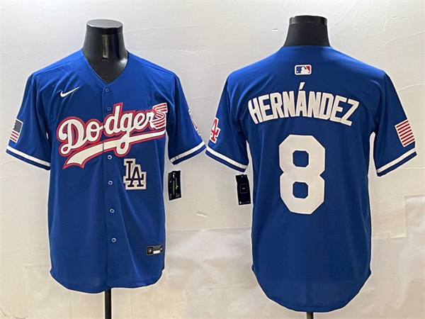 Los Angeles Dodgers Majestic Jerseys(3)-0342