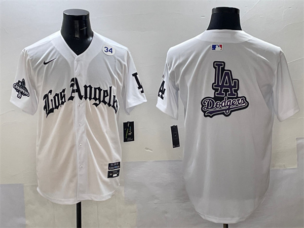 Los Angeles Dodgers Majestic Jerseys(3)-0785
