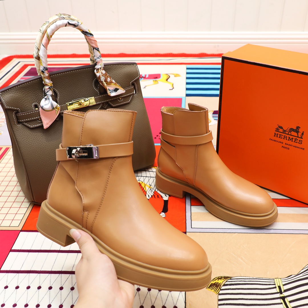 HERMES  Boots(AAA)-019