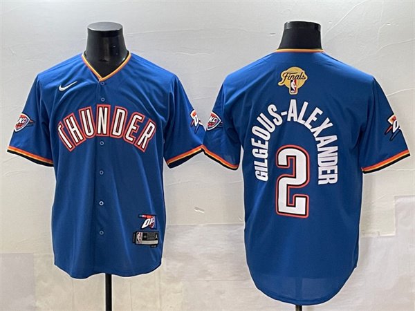 Oklahoma City Thunder Game Jerseys-0093