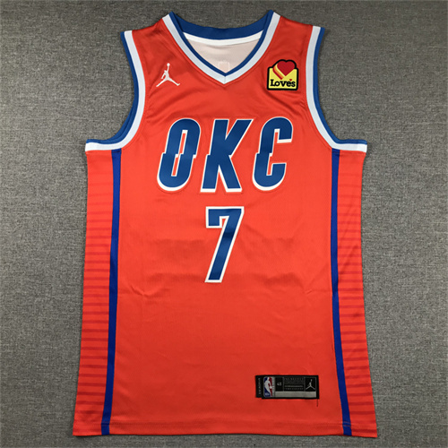 Oklahoma City Thunder Game Jerseys-0055
