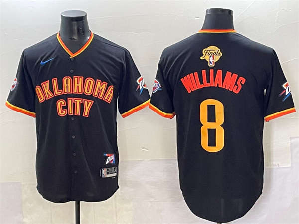 Oklahoma City Thunder Game Jerseys-0075