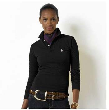 Polo T-shirt(Long)-W-015