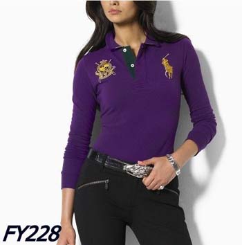 Polo T-shirt(Long)-W-027