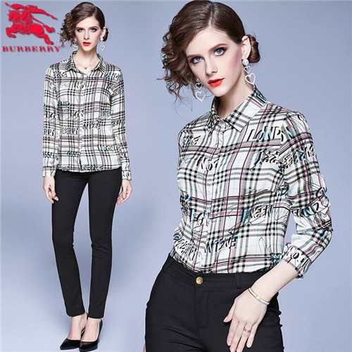Burberry long shirt-W-045