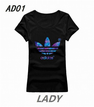 Adidas Round neck T-shirt-W-009