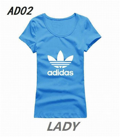 Adidas Round neck T-shirt-W-017