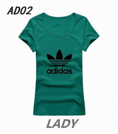 Adidas Round neck T-shirt-W-027