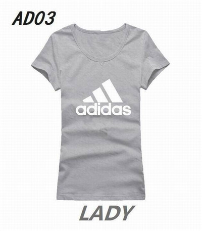 Adidas Round neck T-shirt-W-031