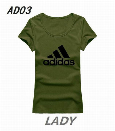 Adidas Round neck T-shirt-W-040