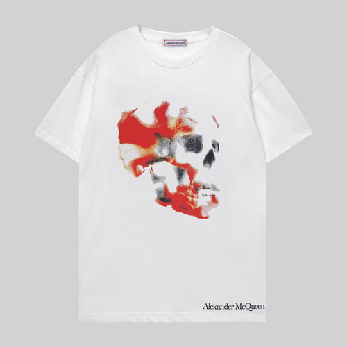 Alexander Mcqueen Round neck T-shirt-M-0038