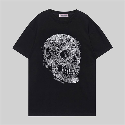 Alexander Mcqueen Round neck T-shirt-M-0041