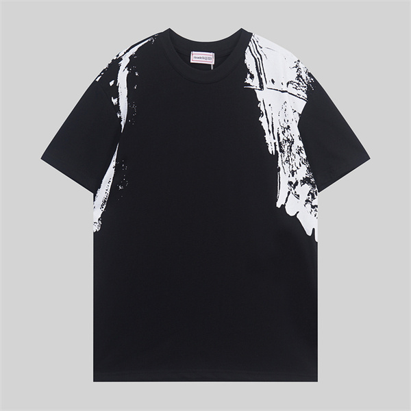 Alexander Mcqueen Round neck T-shirt-M-0035