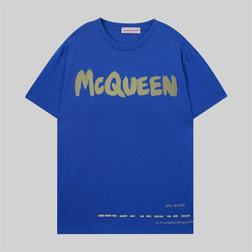 Alexander Mcqueen Round neck T-shirt-M-0046