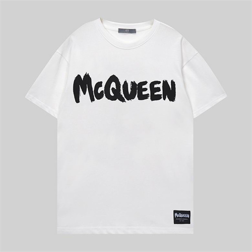 Alexander Mcqueen Round neck T-shirt-M-0023