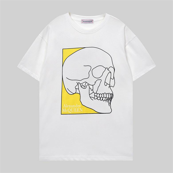 Alexander Mcqueen Round neck T-shirt-M-0045