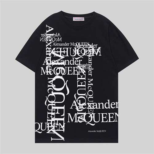 Alexander Mcqueen Round neck T-shirt-M-0061
