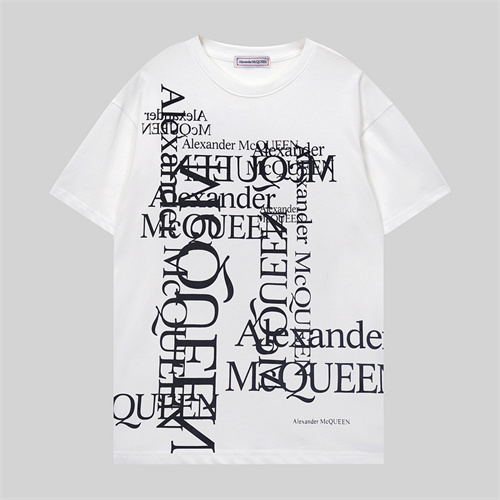 Alexander Mcqueen Round neck T-shirt-M-0062