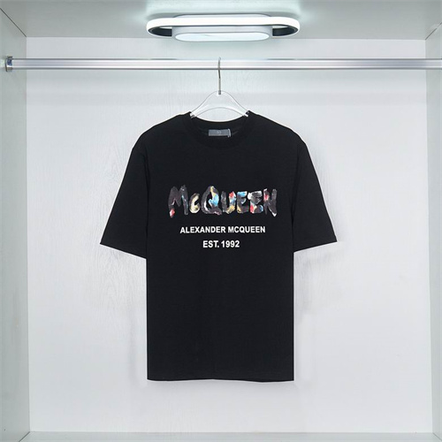 Alexander Mcqueen Round neck T-shirt-M-0065