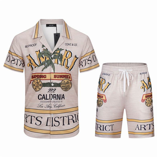 Amiri T-shirt(Suits)-003